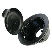 Car Fuel Gas Filler Door Cap Black Vapor Edition For Dodge Challenger And
