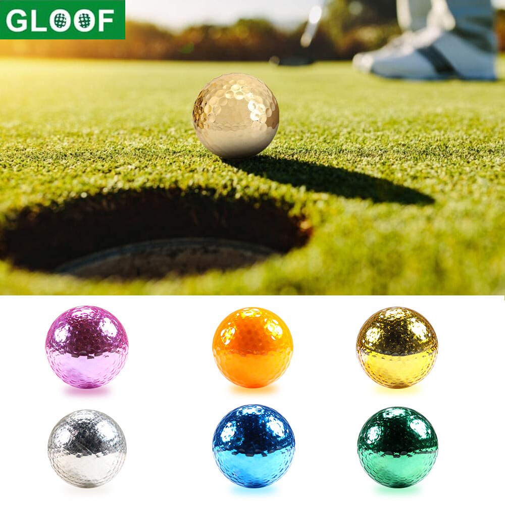 GLOOF 10 pezzi diametro circa 42.7mm palline da Golf, pallina da Golf a lunga distanza per il gioco del tiro di Golf