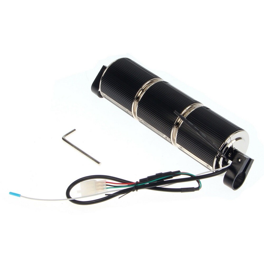 Black Radio System Stereo Handlebar Speaker Waterproof Bluetooth Motorcycle MP3 FM Radio Player Stereo Speakers