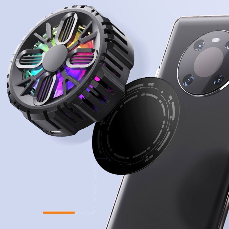 Universal-handy-kühler, mini-tragbarer gaming-kühler, handy-kühlkörper für handy und tablet  n0pb