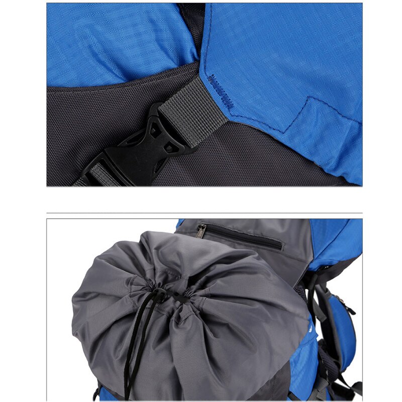 Unisex 60L men Waterproof backpack travel pack sports bag pack Outdoor Camping Mountaineering Hiking Climbing backpack for male