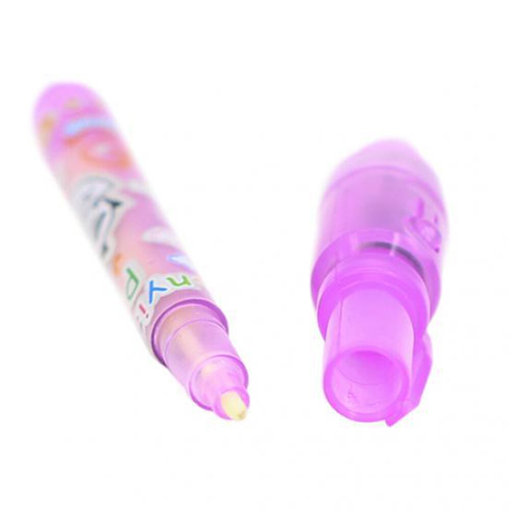 Creatived Secret Message Invisible Ink Pen with UV Black Light Kid Student