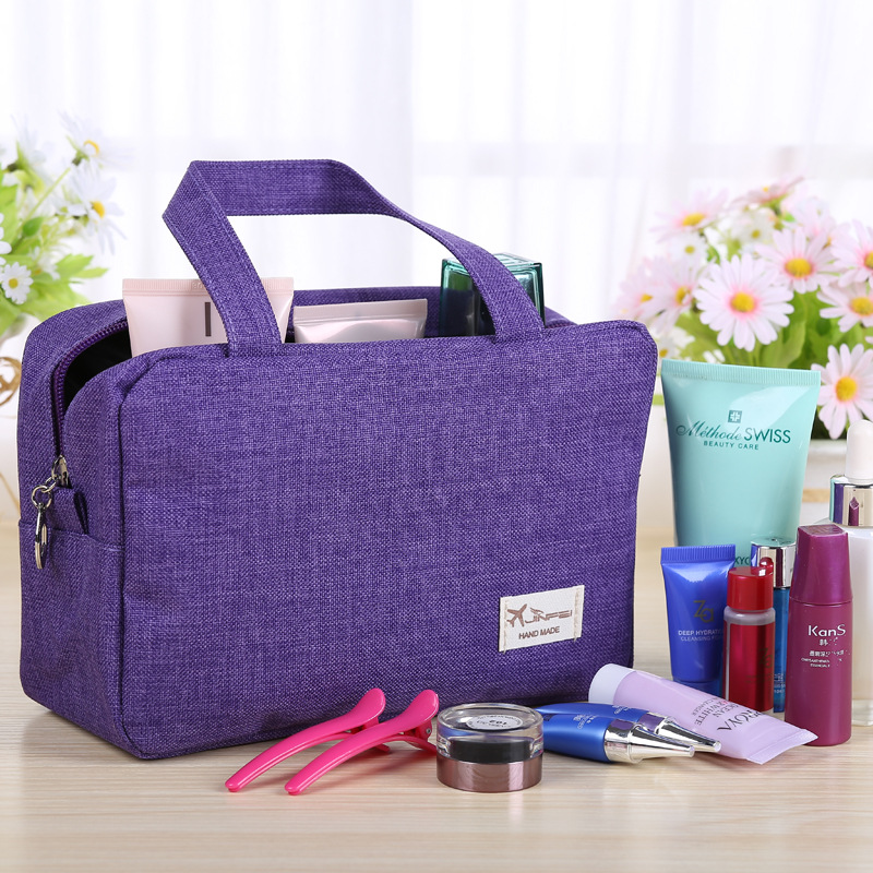 BOTUSI-sac de voyage pour cosmétique, sac de maquillage imperméable de grande capacité, Cubes d'emballage à main, organisateur de maquillage