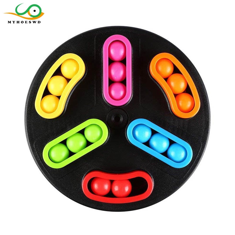 MYHOESWD Maze Toys Puzzles Magic Cubes Intellectual Magic Disk Anti Stress Toys Thinking Toy for Children Adult Education Toy