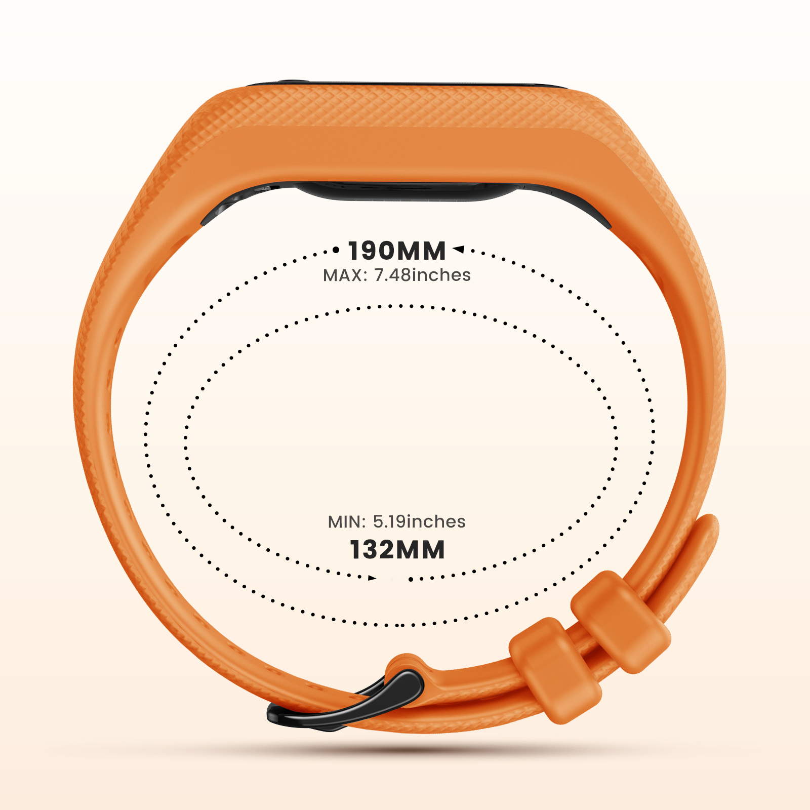 Cinturino in silicone per Garmin accorto 5 cinturino monopezzo per Garmin Vivosmart 5 fitness inseguitore accorto5 cinturino di ricambio