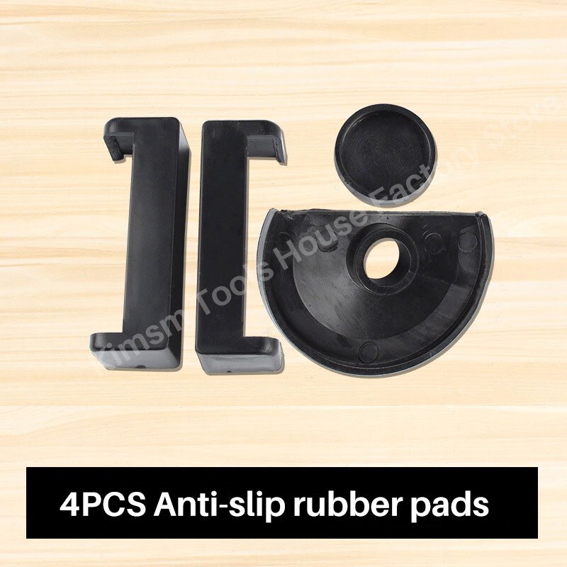 Bench Vise Jaw Width 80mm 360 Degree Swivel Cast Iron Tabletop Vice Multifunctional Heavy Clamp Non-slip Rubber Pad Accessories