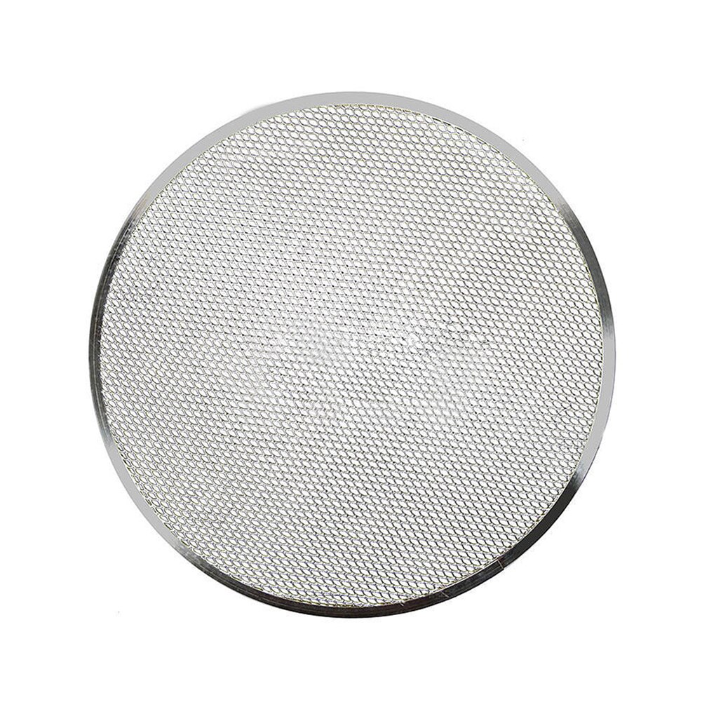 Bandeja de malla plana de aluminio para horno, utensilios de cocina para hornear, 6/8/9/10/12/14 pulgadas: 9 inch