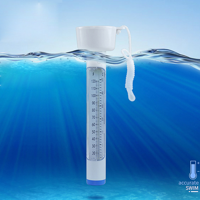 Thermomètre flottant pour piscine et étang, multifonctionnel, Durable, mesure de la température, affichage facile à lire