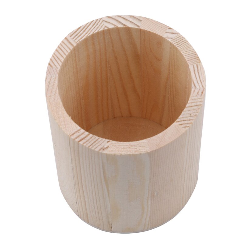 Organizador de escritorio, caja de lápices con soporte de madera, caja para colorear DIY para niños, herramientas creativas, portalápices, accesorios de oficina