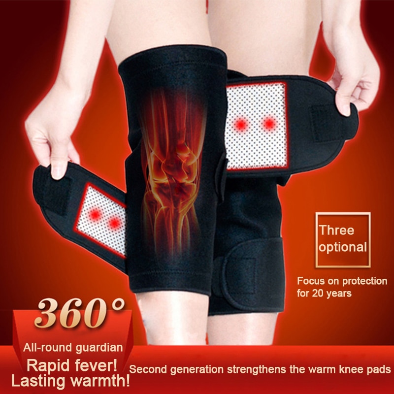 Zelf Verwarming Knie Beschermende Ondersteuning Magnetische Therapie Toermalijn Riem Joint Warming Knie Massager Brace Pijnbestrijding Gezondheidszorg