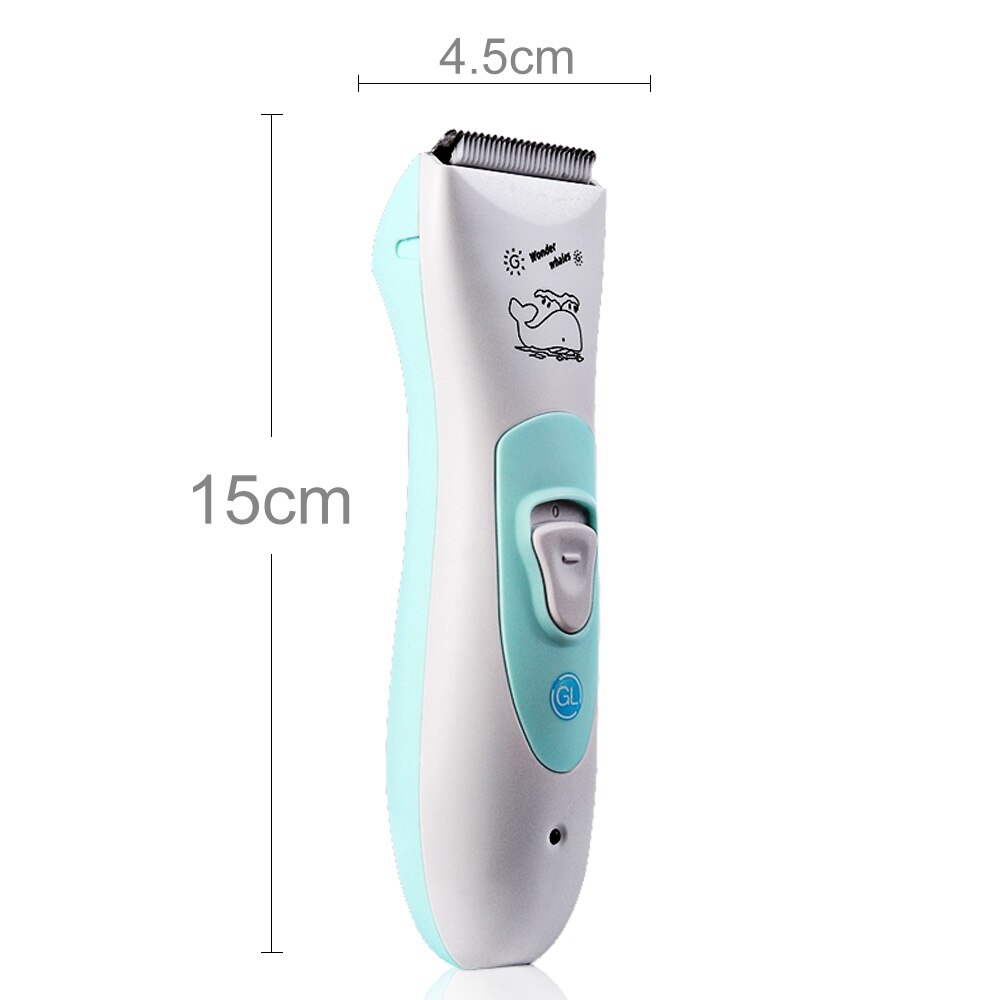 GL Baby Elektrische Haar Haarschneidemaschine USB Wiederaufladbare Wasserdicht Haar Trimmer Haarschneidemaschine für Baby & freundlicher Haarschnitt Heimat-verwendung