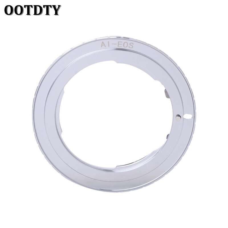 OOTDTY VOOR AI-EOS Adapter voor Nikon AI AI-S F Lens Canon EF EOS Camera AF Bevestigen Ring