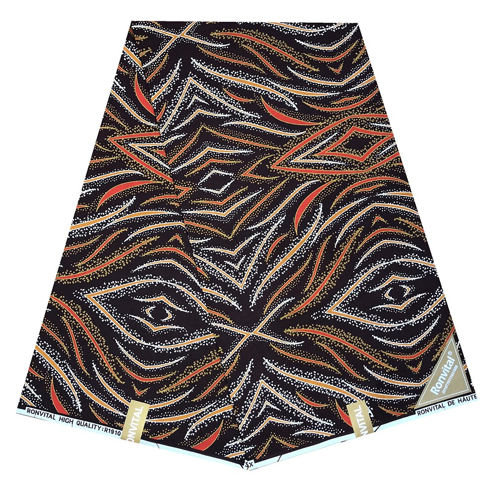 Ankara stof ankara afrikansk voks print stof tissuevoks afrikansk stof: Hvid