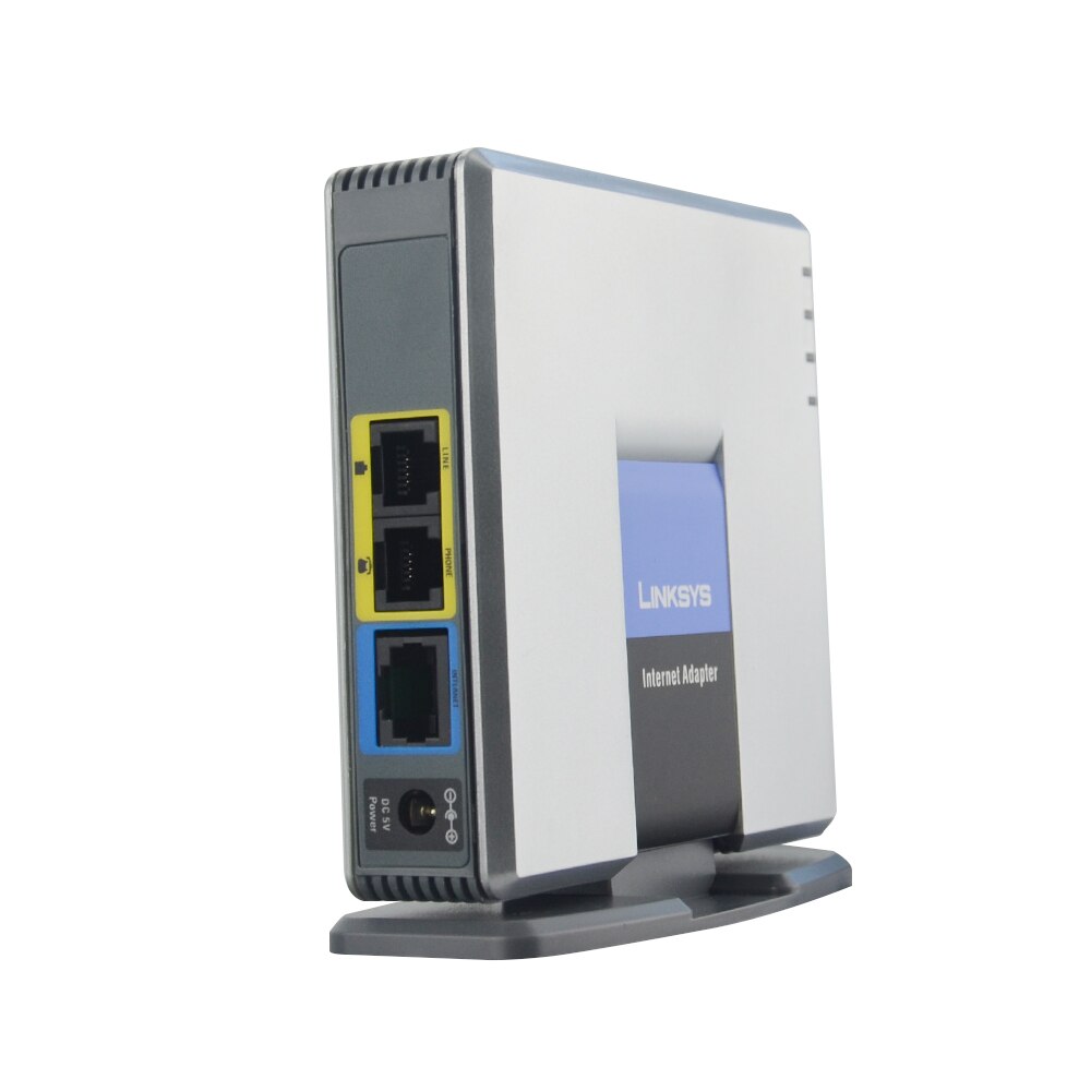 Gratis ! Beste Unlocked Linksys SPA3000 Spa 3000 Voip Fxs Gateway Telefoon Adapter Brand