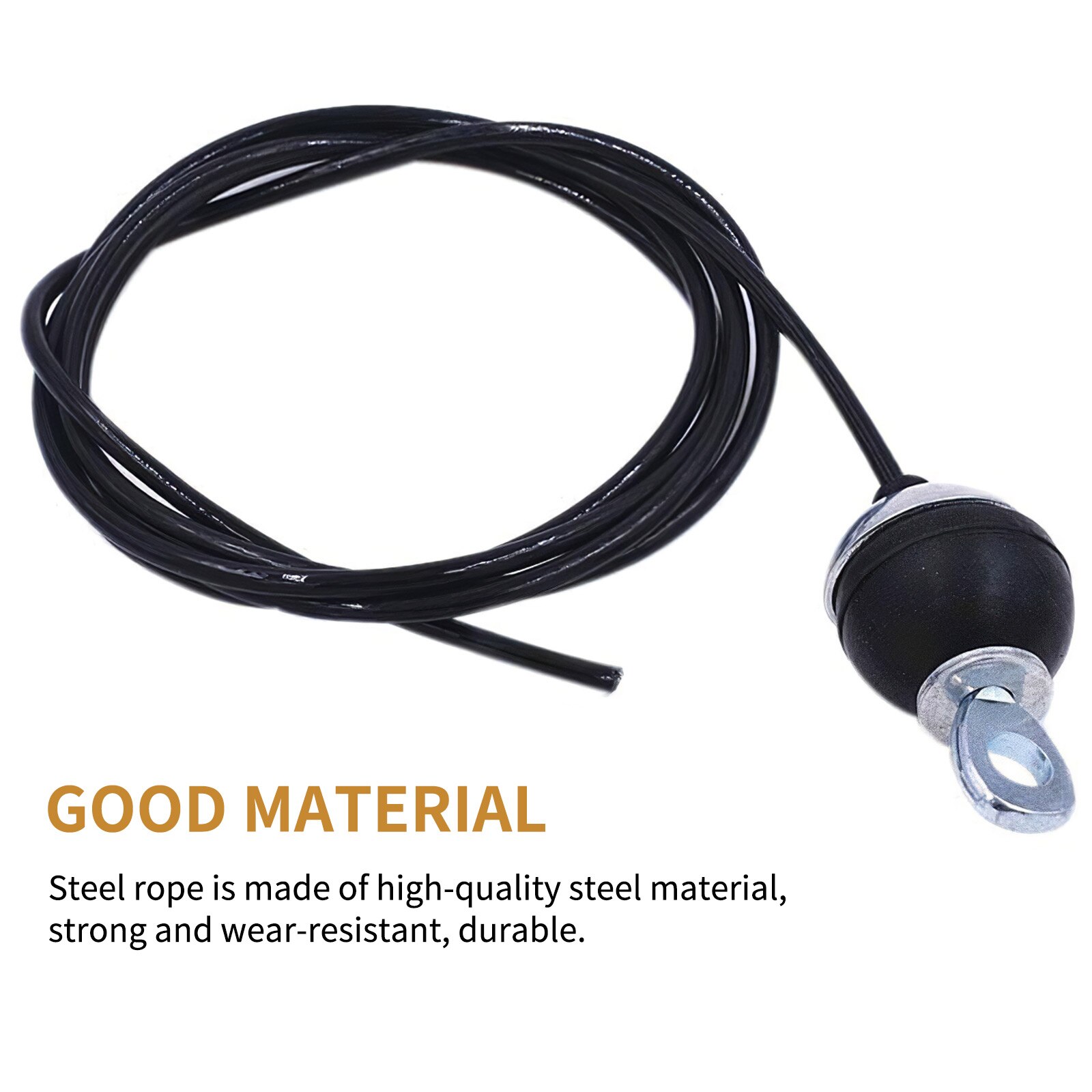 Fitness Home Gym Steel Cable Attachment Crossfit Bodybuilding Muscle Strength Training Workout Accessories Tricep Excercise