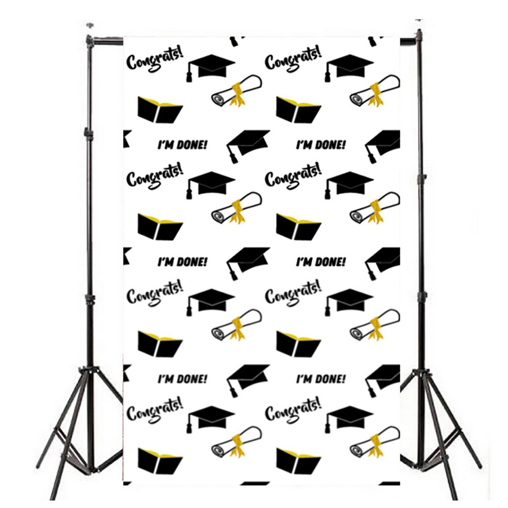 cool Graduation 3D studio background cloth Photography Backdrop Bachelor Gown Backgrounds For Photo Studio summer tide#40