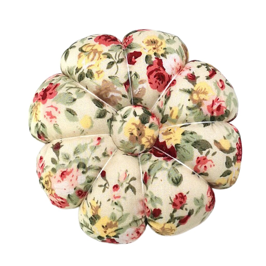 1Pcs Pin Cushion Wrist Pumpkin Pin Cushions Wearable Sewing Needle Pincushions for Needlework Sewing: Style 2