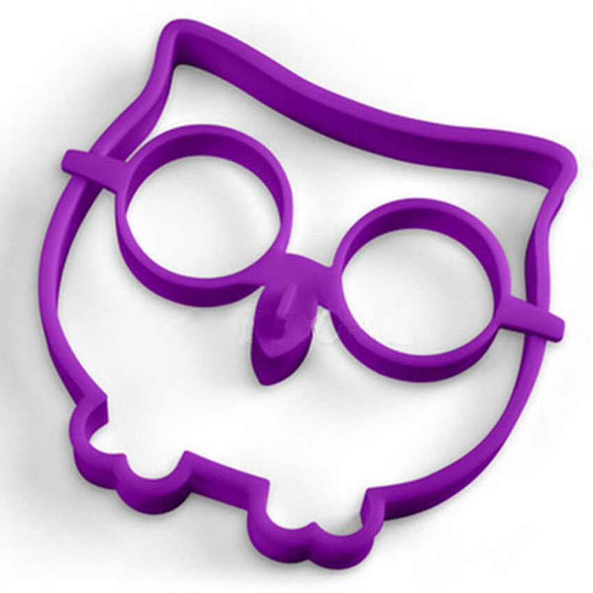 Silicone Owl Fried Egg Mold Pancake Egg Frying Mould Funny Kitchen Tool