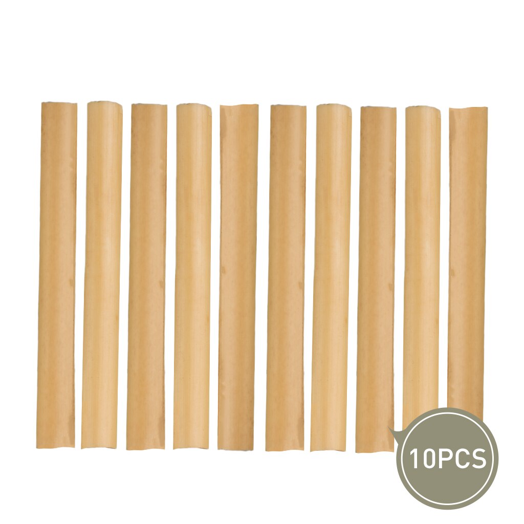 NAOMI DIY Oboe Reeds Material Selected Raw Materials Handmade Oboe Reed Cane Gouged Folded Corks Base Oboe Accessories: 10pcs Oboe Material