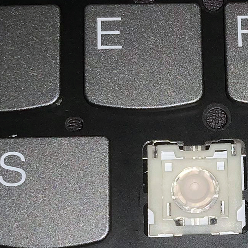 Replace and Repair the Rubber Cap Individually, Repair the Missing Key, and Repair the Laptop Keyboard key cap Plastic Bracket