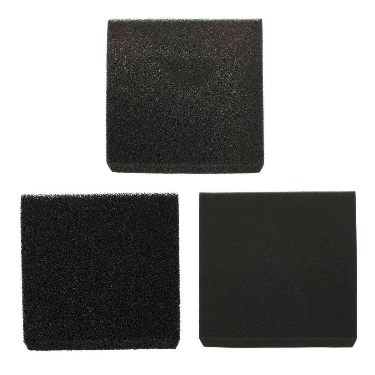 50x50x4 cm 3 Gat Aquarium Biochemische Katoen Filter Foam Aquarium Spons Pads Aquarium Fish Tank vijver Spons Fysieke Filter