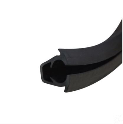 10 meter EPDM zwart rubber afdichting strip voor vensterglas waterdicht en geluiddichte rubber afdichting strip