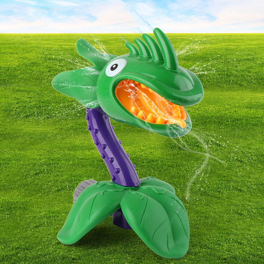 RCtown Outdoor Water Spray Bath Toy for Kids and Toddlers Backyard Spinning Sprinkler Toy: Sprinkle piranha