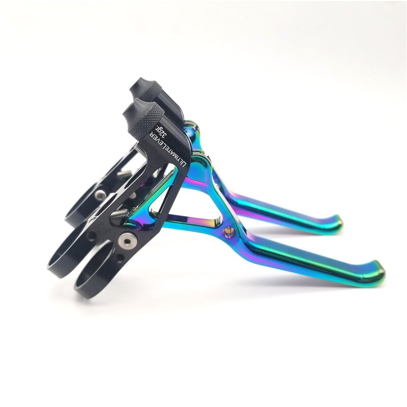 Litepro ultralet foldbar cykelbremsearm til brompton mtb 14 16 20 tommer foldecykel styr bremsearm farveplettering: Farverig
