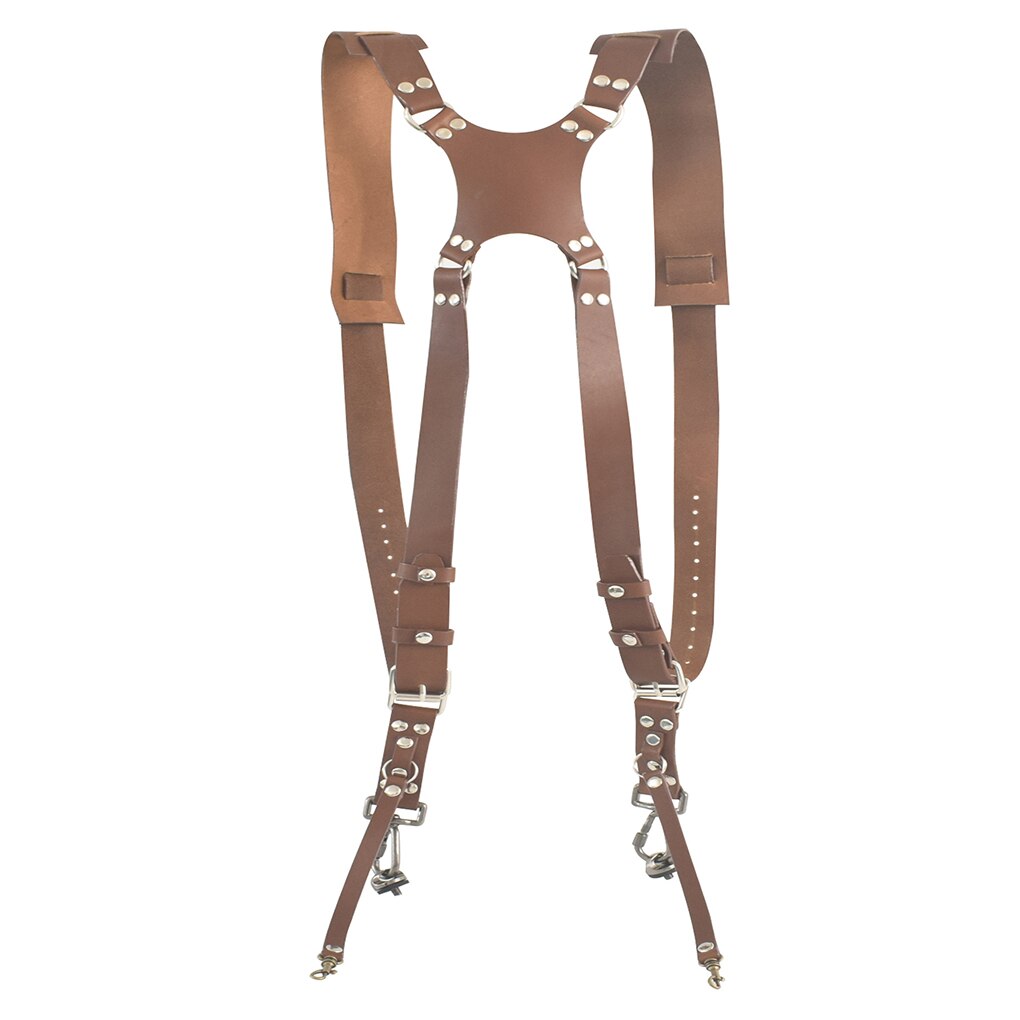 Correa de hombro de cámara de , arnés de cuero ajustable de doble hombro para fotografía, accesorios para cámara Nikon: Default Title
