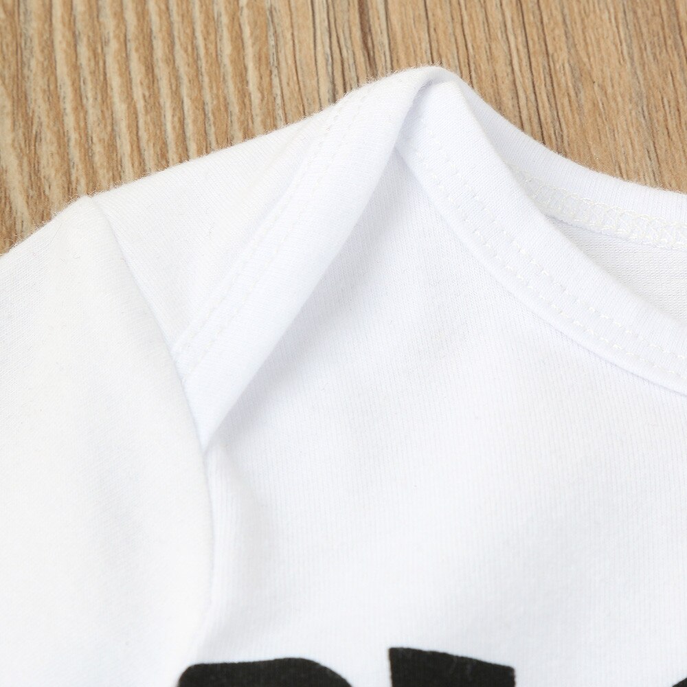 Newborn Infant Baby Girl Boy Short Sleeve Letter Romper Jumpsuit Outfits Clothes Toys Casual Daily 0-18M baby Romper