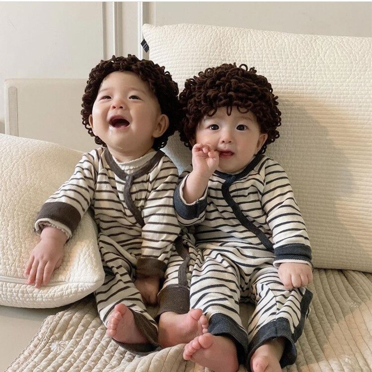 Baby foto Perücke Neue freundlicher foto perücke Explosion perücke Nette kurze lockige Fan kopf Baby mädchen Winter Hütte für freundlicher