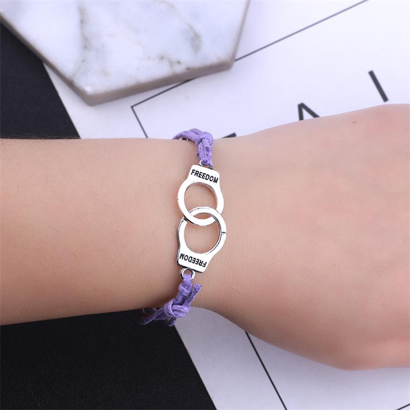 Neue Männliche Und Weibliche Studenten Farbe Leder Einfache Armbinde Armbinde Geeignet Für Valentinstag Schmuck: blau