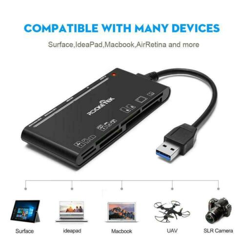 All-in-1 USB 3.0 Compact Flash Multi Memory Card Reader CF Adapter MicroSD XD