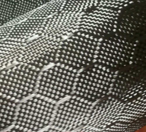 3k echte kohlefasergewebe, hexagonales jacquardgewebe, 240g 100cm breite 50cm länge: Bk