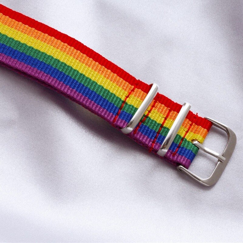 Ins Nepal Regenboog Geweven Armbanden Lgbt Lesbiennes Gays Bisexuals Armbanden Geweven Gevlochten Vrouwen Pride Mannen Paar Vriendschap Sieraden