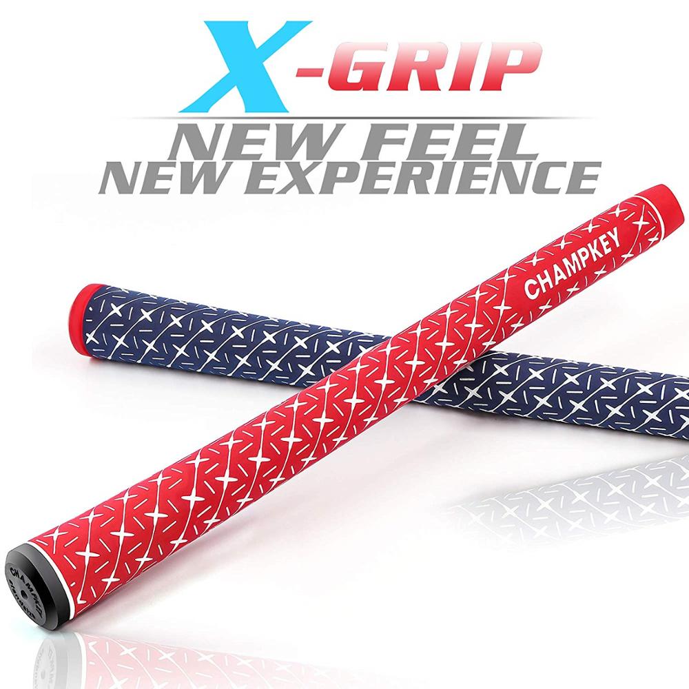 13 kpl/sarja champkey x-grip mustia kumipalloja vakiona ja keskikokoisina- erittäin vakaat golfmailojen kahvat