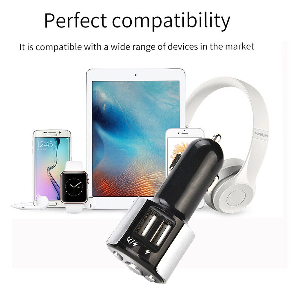 Bluetooth FM Transmitter MP3 Player USB Flash Drive Car SD AUX Handsfree DE