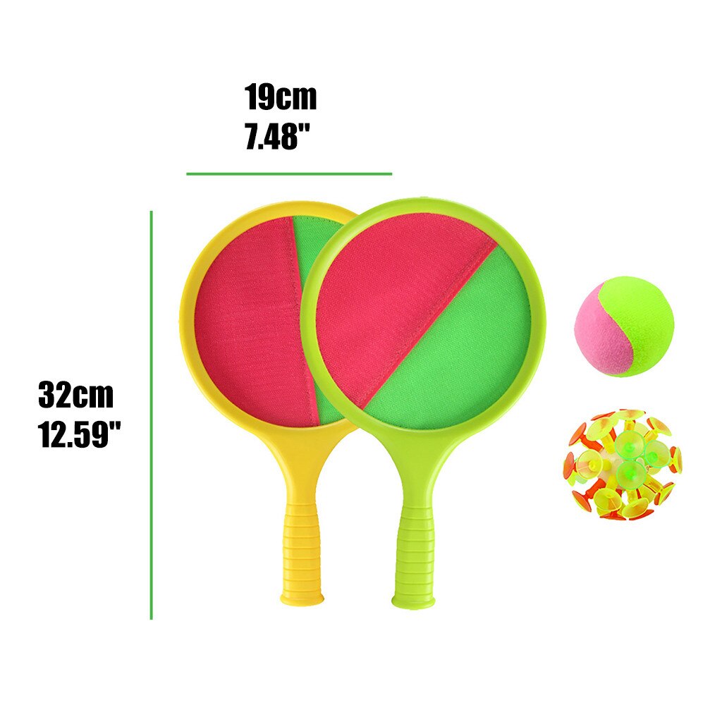 Jouets de Tennis 2 en 1, jeu de raquette de lancer et d'attraper, ensemble de raquette de Tennis de plage pour enfants, jeu d'été, Puzzle de raquette de Tennis, sport