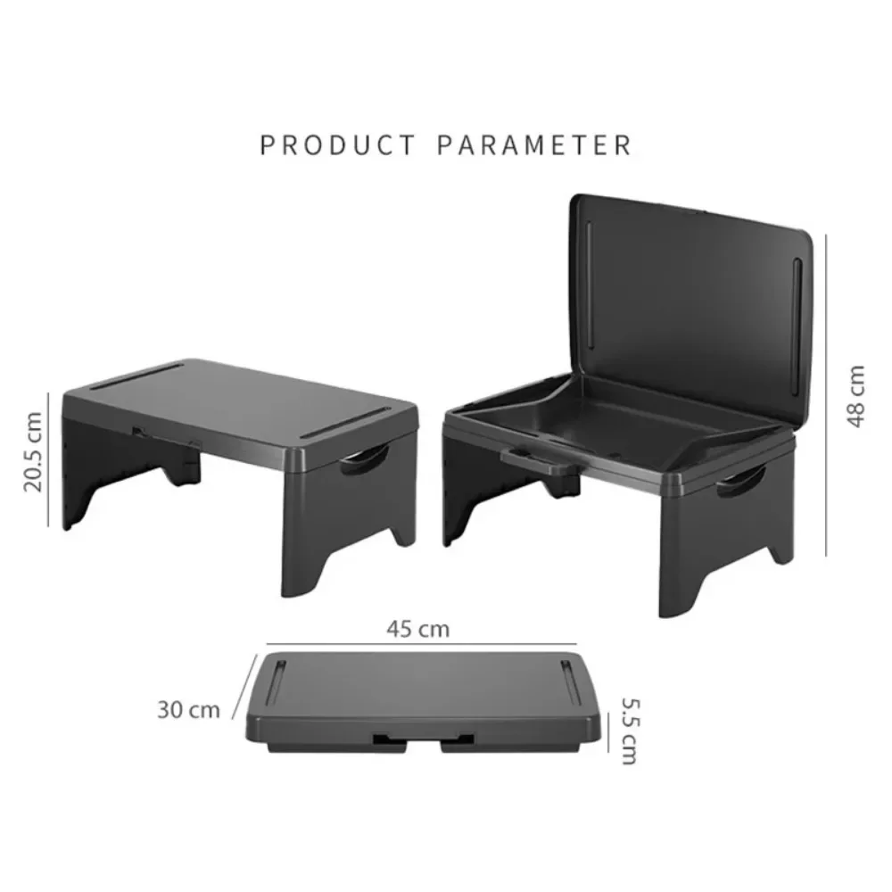 Lazy Portable Folding Table Working Table Living Room Sofa Bed Reading ToolsNotebook Computer Holder Multipurpose Foods Trays
