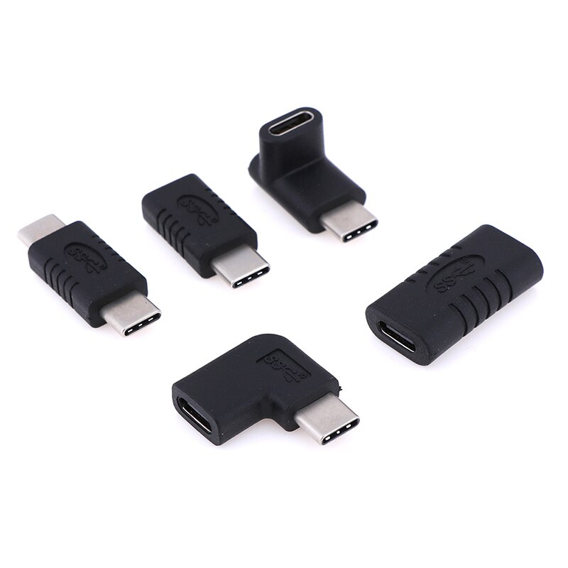 Convertisseur USB 3.1 Type C mâle-femelle USB-C, adaptateur à Angle droit pour smartphone Samsung