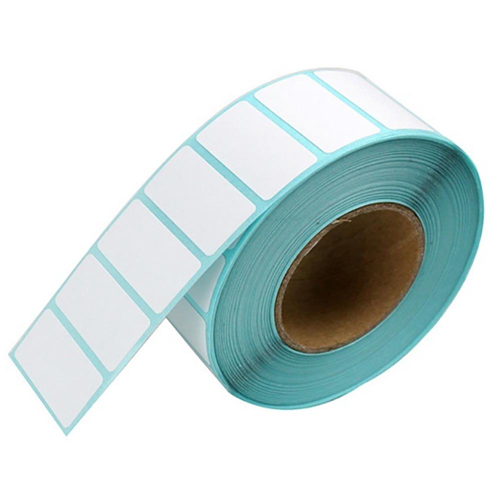 1000pcs/Roll Adhesive Thermal Label Sticker Paper Supermarket Price Blank Label Direct Print Waterproof Print Supplies