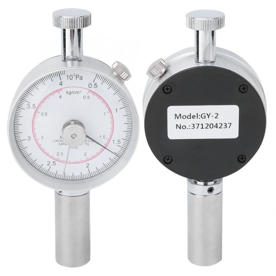 Shore Durometer GY-2 Fruit Penetrometer Sclerometer Farm Fruit Hardness Tester Machine with Measuring Top Force Tester