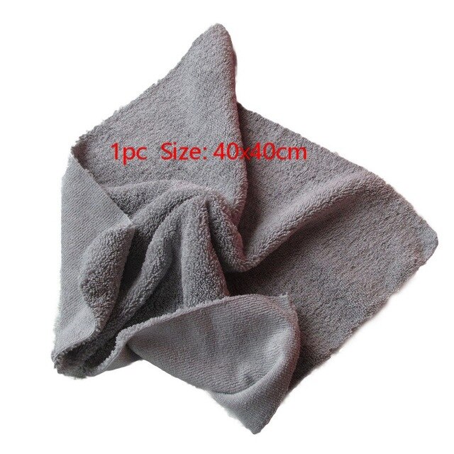 50 PCS W/good water absorption ability Towels Microfibre Cleaning Cloth Microfiber Dish Car Gym Glass 38x45CM/ 30x30CM Towel: 1pc 40 40