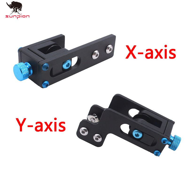 3D Printer Onderdelen Voor Creality Ender-3 Upgrade Profiel X/Y-as Synchrone Riem Stretch Rechtzetten Spanner: Blauw