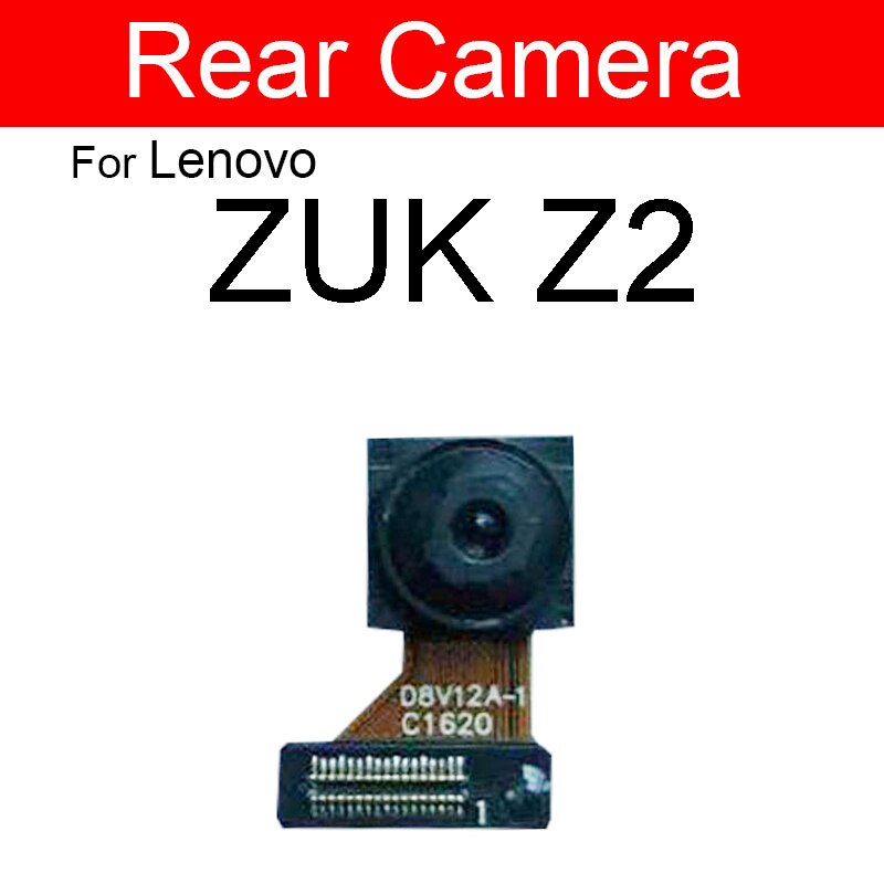 Rear Main Camera Flex Cable For Lenovo ZUK Z2 Back Big Camera Facing Small Camera Flex Ribbon Cable Repair Replacement Parts: front