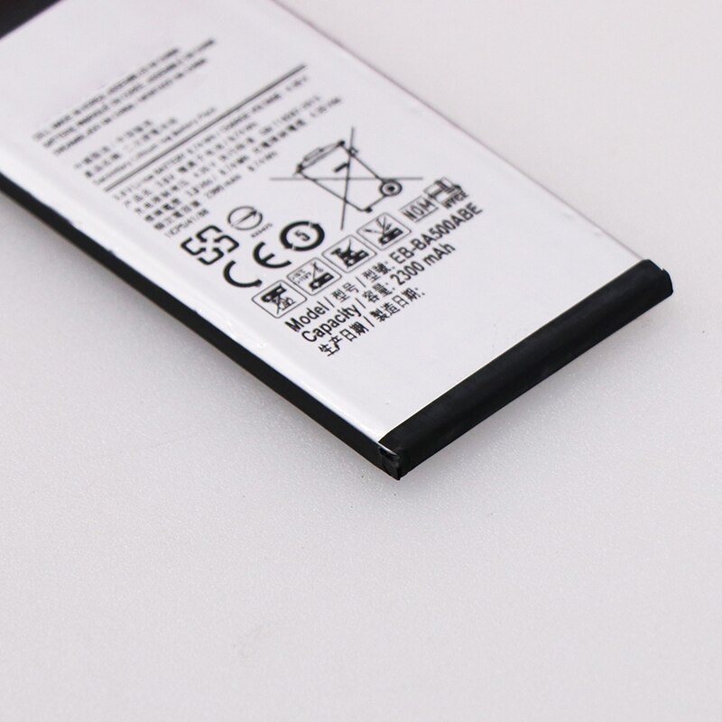 For Samsung Galaxy A5 A500 A500F SM-A500F A500K SM-A500FU A5000 A5009 Battery 2300mAh Phone Backup Batteria EB-BA500ABE