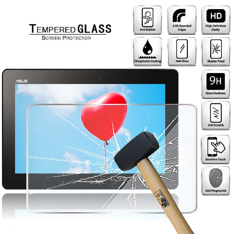 Tablet Gehard Glas Screen Protector Cover Voor Asus Transformer Boek T100TA Anti-Kras Anti-Screen Breuk Hd Gehard film