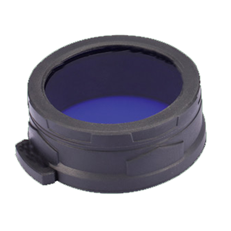 Nitecore Colour Filter(60mm) NFR60 NFB60 NFG60 NFD60 suitable for EA8 TM15 flashlight with head of 60mm.: NFB60