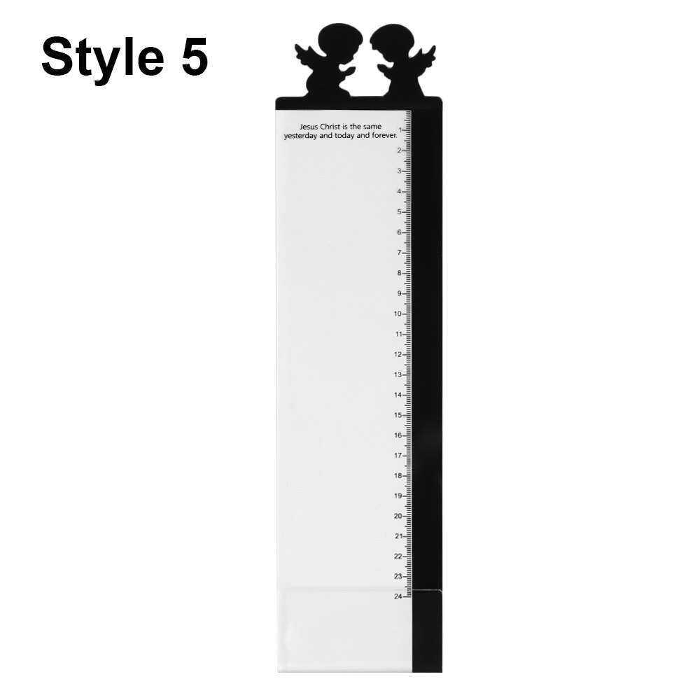 Acrylic Monitor Message Memo Board for Sticky Note Transparent Name Card Phone Holder Desktop Plastic Holder Stationery: Style 5