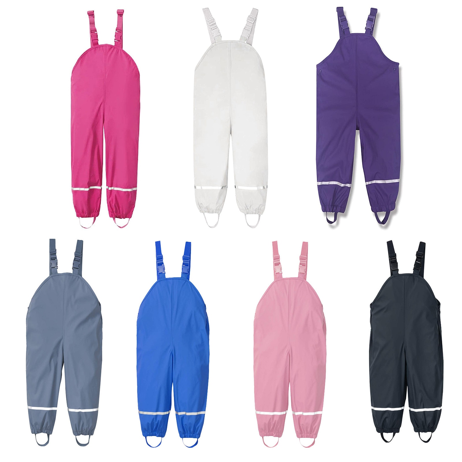 Kids Jongens Meisjes Regen Tuinbroek Winddicht Waterdicht Modder Jumpsuit Kleding Waterdicht Regen Broek Kinderen Bovenkleding Kinderen Outfits